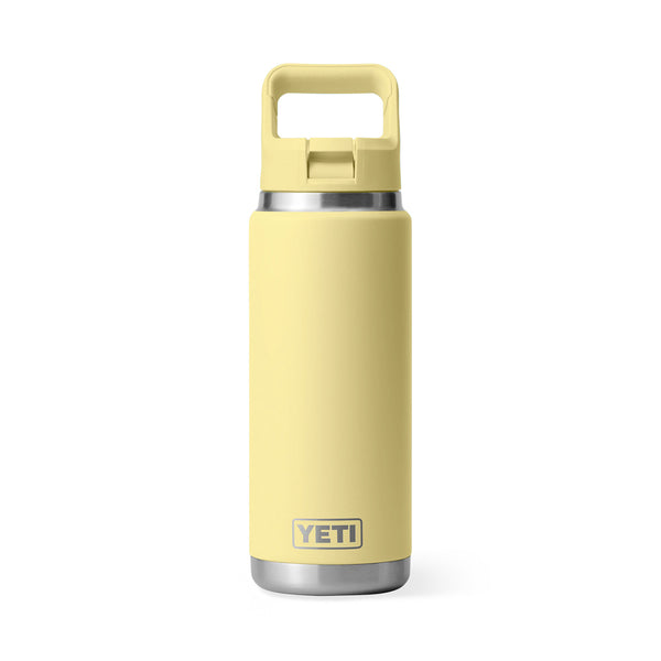 YETI Rambler 26 oz. Bottle With Straw Cap, Daybreak Yellow