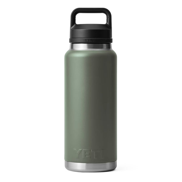 YETI Rambler 36 oz. Bottle with Chug Cap, Camp Green