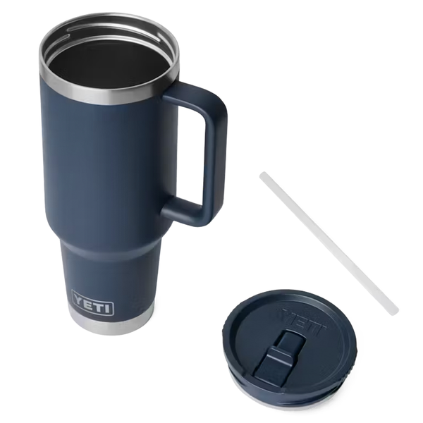 YETI Straw Travel Mug 40oz., Navy