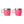 YETI Rambler 6 oz. Espresso Cups Set of 2, Tropical Pink