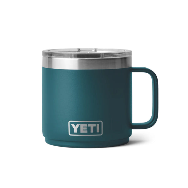 YETI Rambler 14 oz. Stackable Mug with MagSlider Lid, Agave Teal