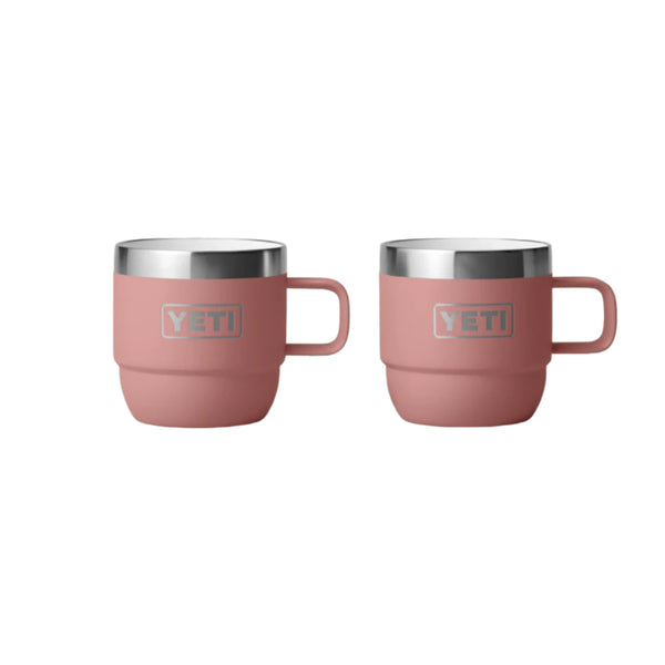 YETI Rambler 6 oz. Espresso Cups Set of 2, Sandstone Pink