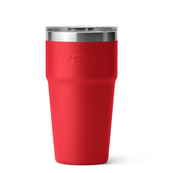 YETI Rambler 20 oz. Stackable Cup with Magslider Lid, Rescue Red