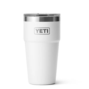 YETI Rambler 20 oz. Stackable Cup with Magslider Lid, White