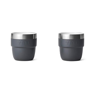 YETI Rambler 4 oz. Espresso Cups Set of 2, Charcoal