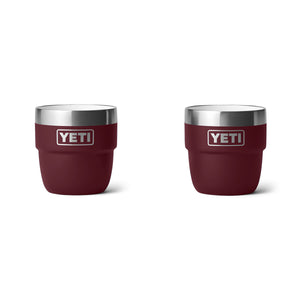 YETI Rambler 4 oz. Espresso Cups Set of 2, Wild Vine Red