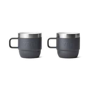 YETI Rambler 6 oz. Espresso Cups Set of 2, Charcoal