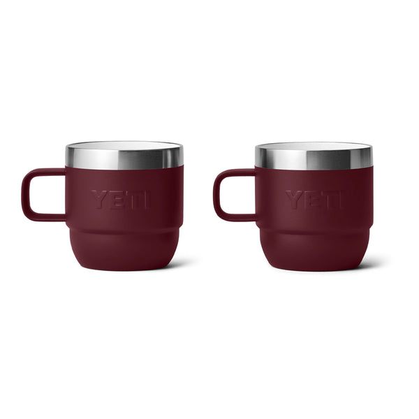 YETI Rambler 6 oz. Espresso Cups Set of 2, Wild Vine Red