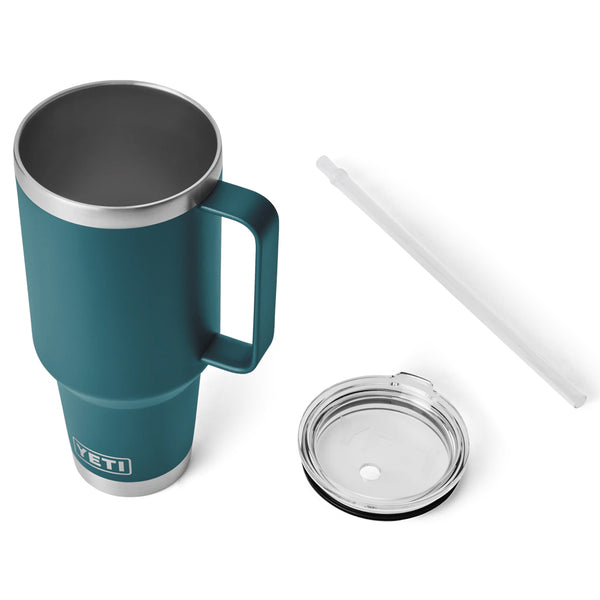 YETI Rambler 42 oz. Mug With Straw Lid, Agave Teal