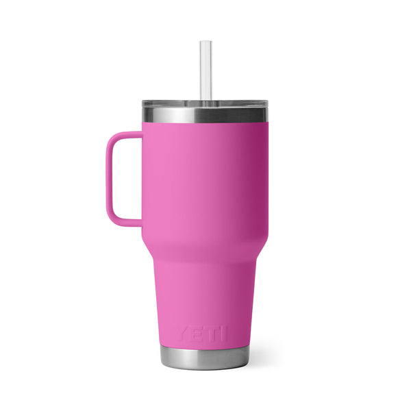 YETI Rambler 35 oz. Mug With Straw Lid, Wildflower Fuchsia