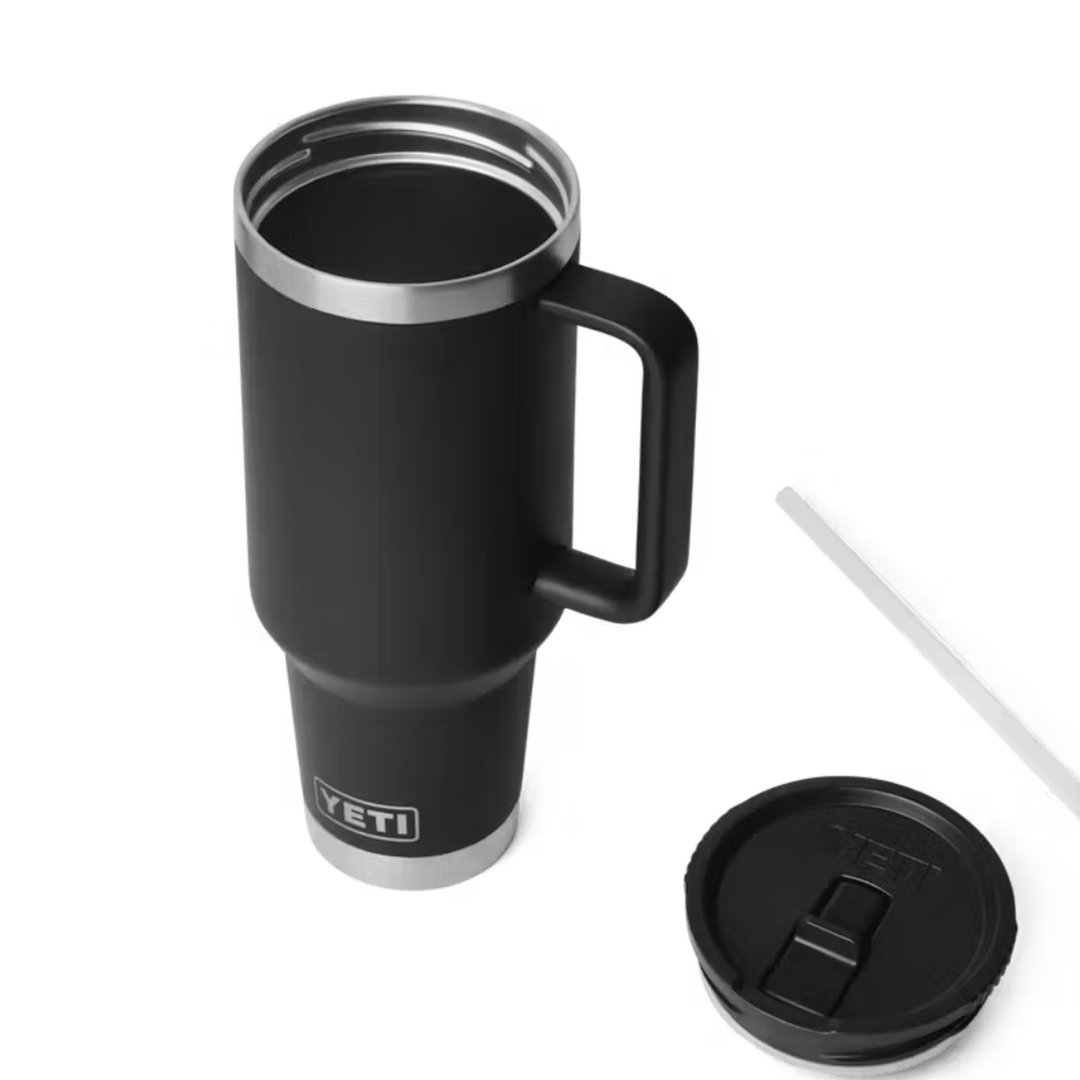 YETI Straw Travel Mug 40oz., Black