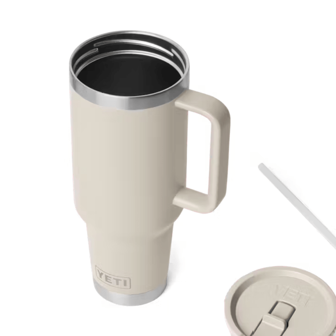 YETI Straw Travel Mug 40oz., Cape Taupe