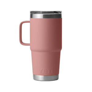 YETI Rambler 20 oz. Travel Mug, Sandstone Pink