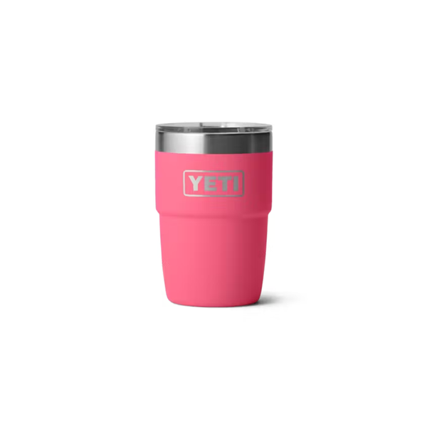 YETI Rambler 8 oz Ceramic Lined Stackable Cup, Tropical Pink