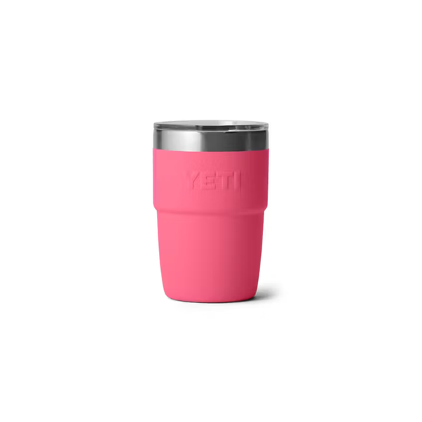 YETI Rambler 8 oz Ceramic Lined Stackable Cup, Tropical Pink