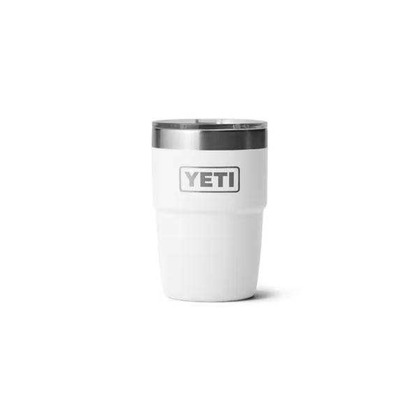 YETI Rambler 8 oz Ceramic Lined Stackable Cup, White