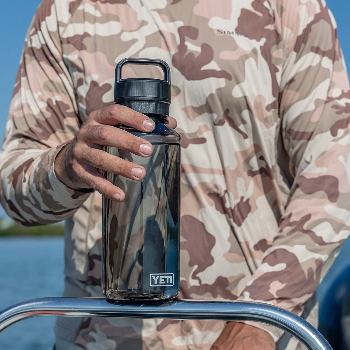 YETI Yonder™️ 50 oz. Plastic Bottle with Yonder Chug Cap, Charcoal – ECS  Coffee