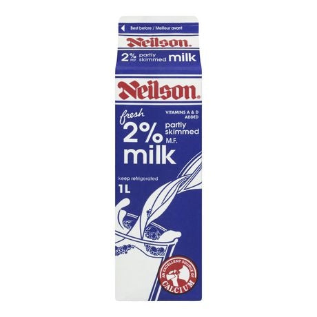 Neilson 2% Milk 1L *Local Offices Only*