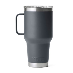 YETI Rambler 30 oz. Travel Mug with Handle, Charcoal
