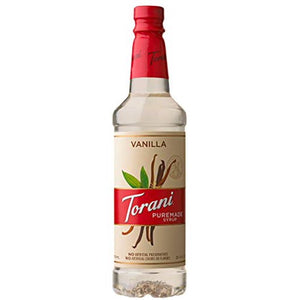 Torani Vanilla Puremade Syrup, 750ml