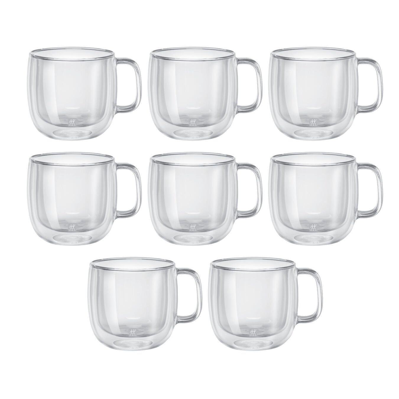 ZWILLING Sorrento Plus 2.7-oz Espresso Glass Mug Set of 2 