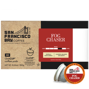 San Francisco Bay Fog Chaser Single Serve Coffee 80 Pack