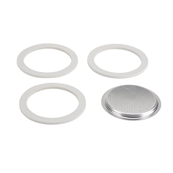 Bialetti Moka Express 9-Cup Replacement Gaskets, 3 Pack
