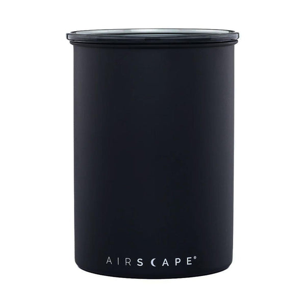 Airscape Classic 1 lb Coffee Canister, Matte Black
