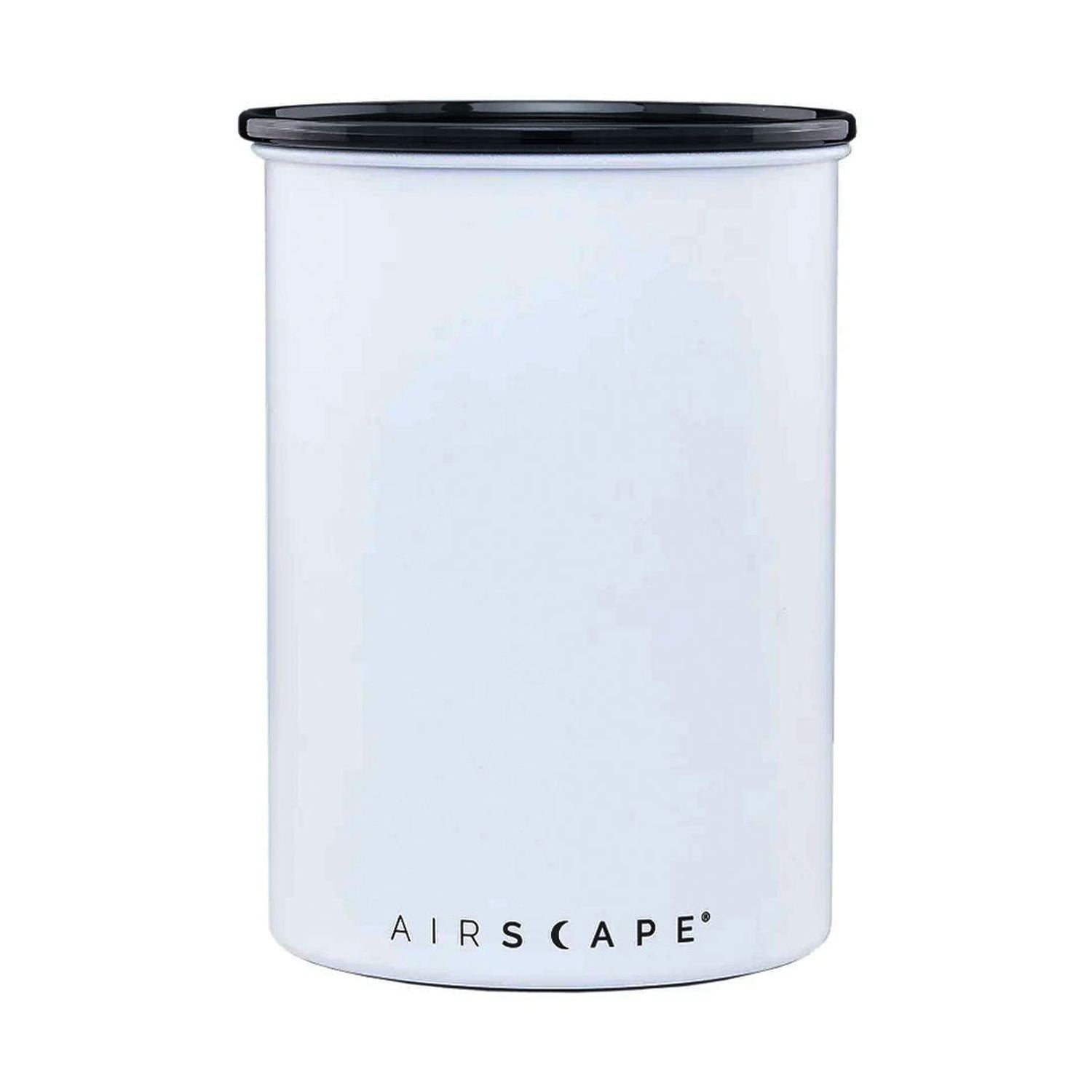 Airscape Classic 1 lb Coffee Canister, Matte White