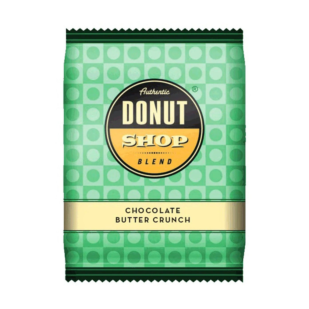 Authentic Donut Shop Chocolate Buttercrunch Coffee Fraction Packs, 24 x 2.5 oz