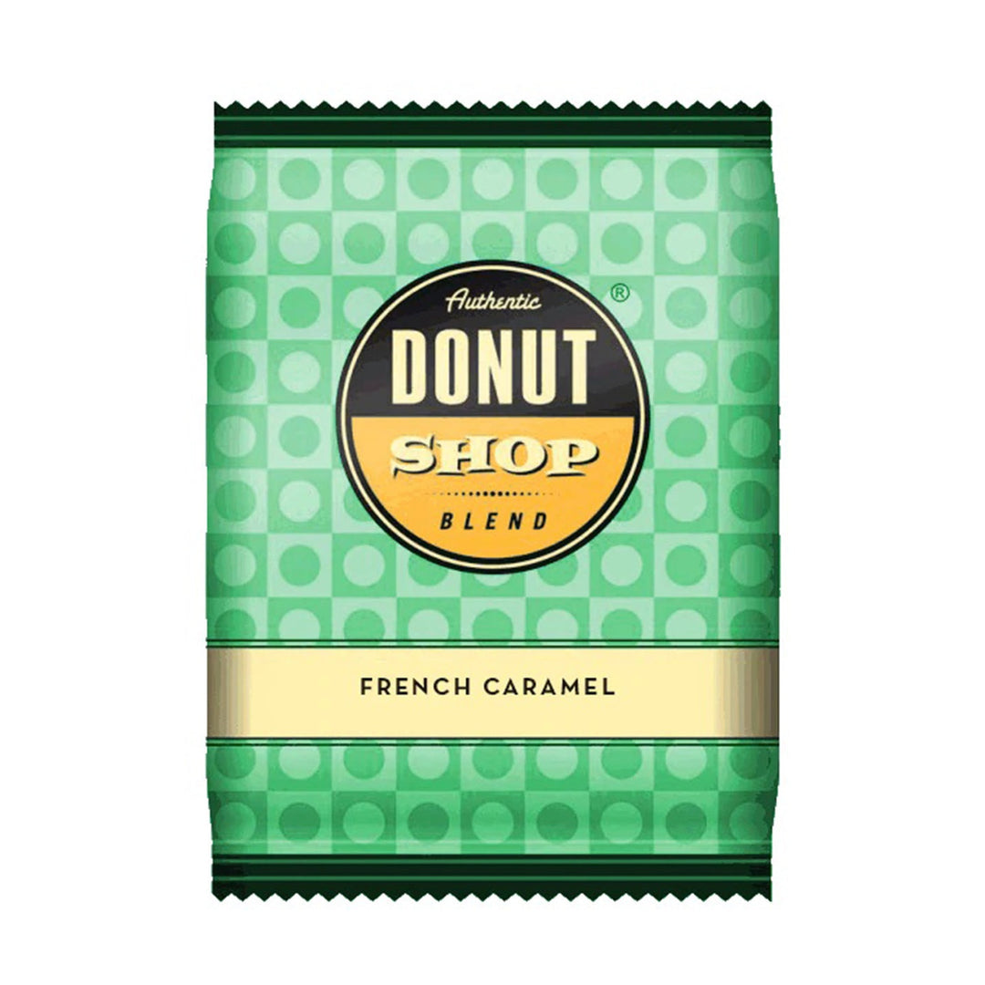 Authentic Donut Shop French Caramel Coffee Fraction Packs, 24 x 2.5 oz