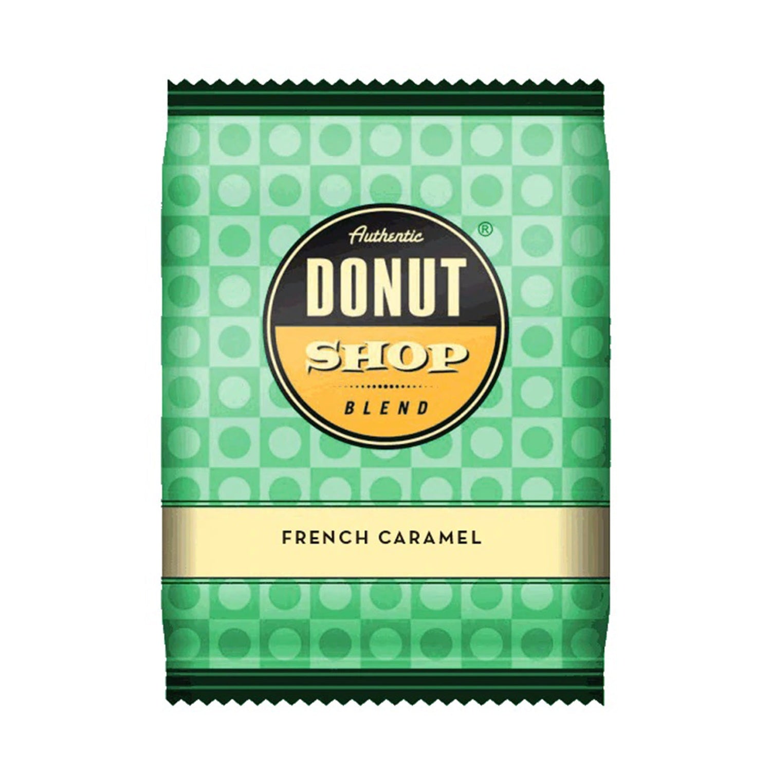 Authentic Donut Shop French Caramel Coffee Fraction Packs, 24 x 2.5 oz