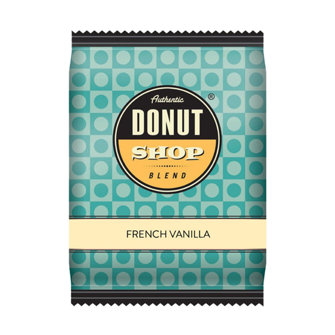 Authentic Donut Shop French Vanilla Coffee Fraction Packs, 24 x 2.5 oz
