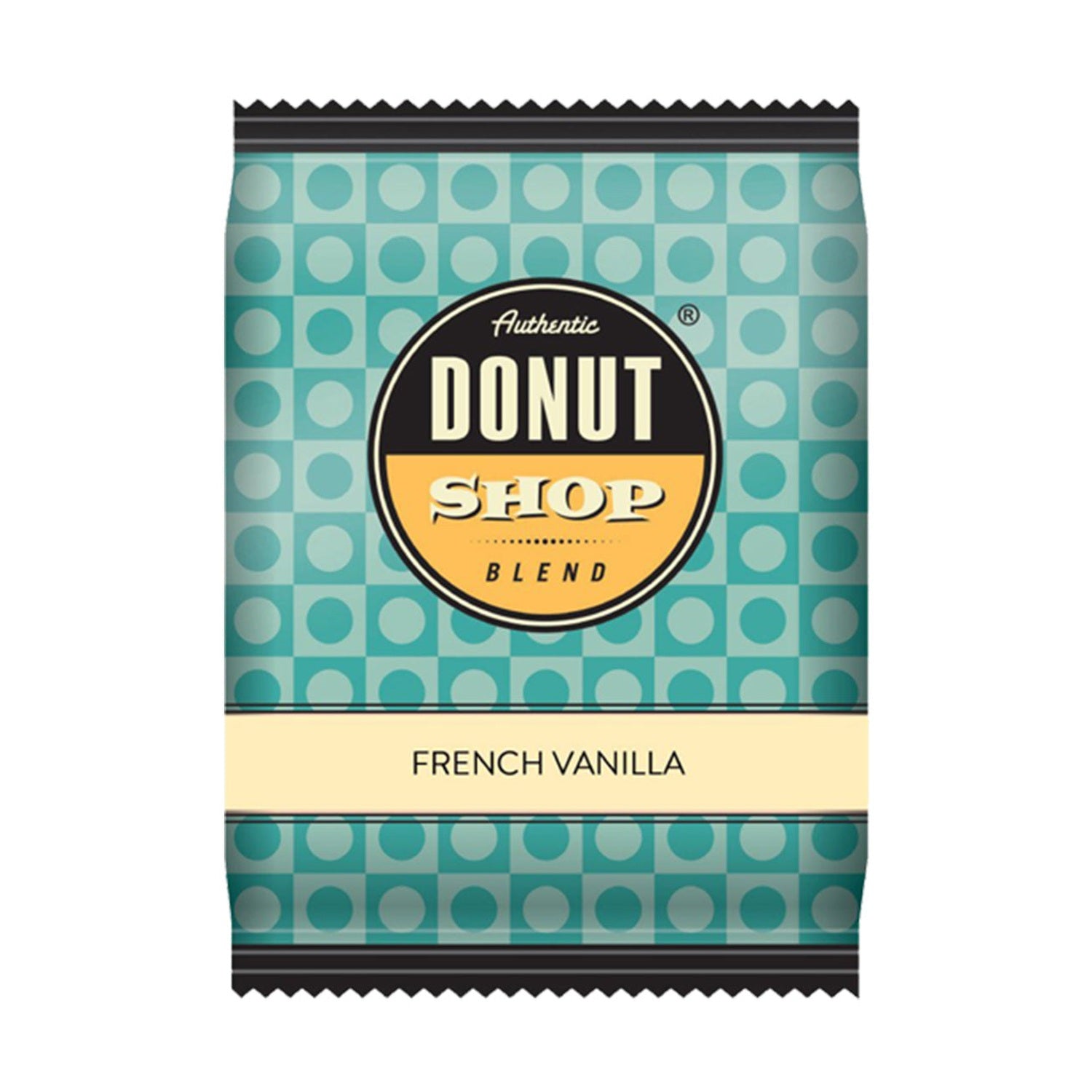 Authentic Donut Shop French Vanilla Coffee Fraction Packs, 24 x 2.5 oz
