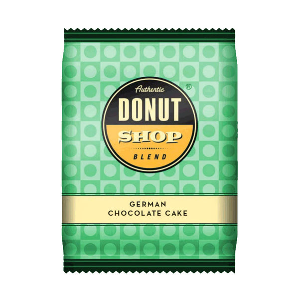Authentic Donut Shop German Chocolate Cake Coffee Fraction Packs, 24 x 2.5 oz