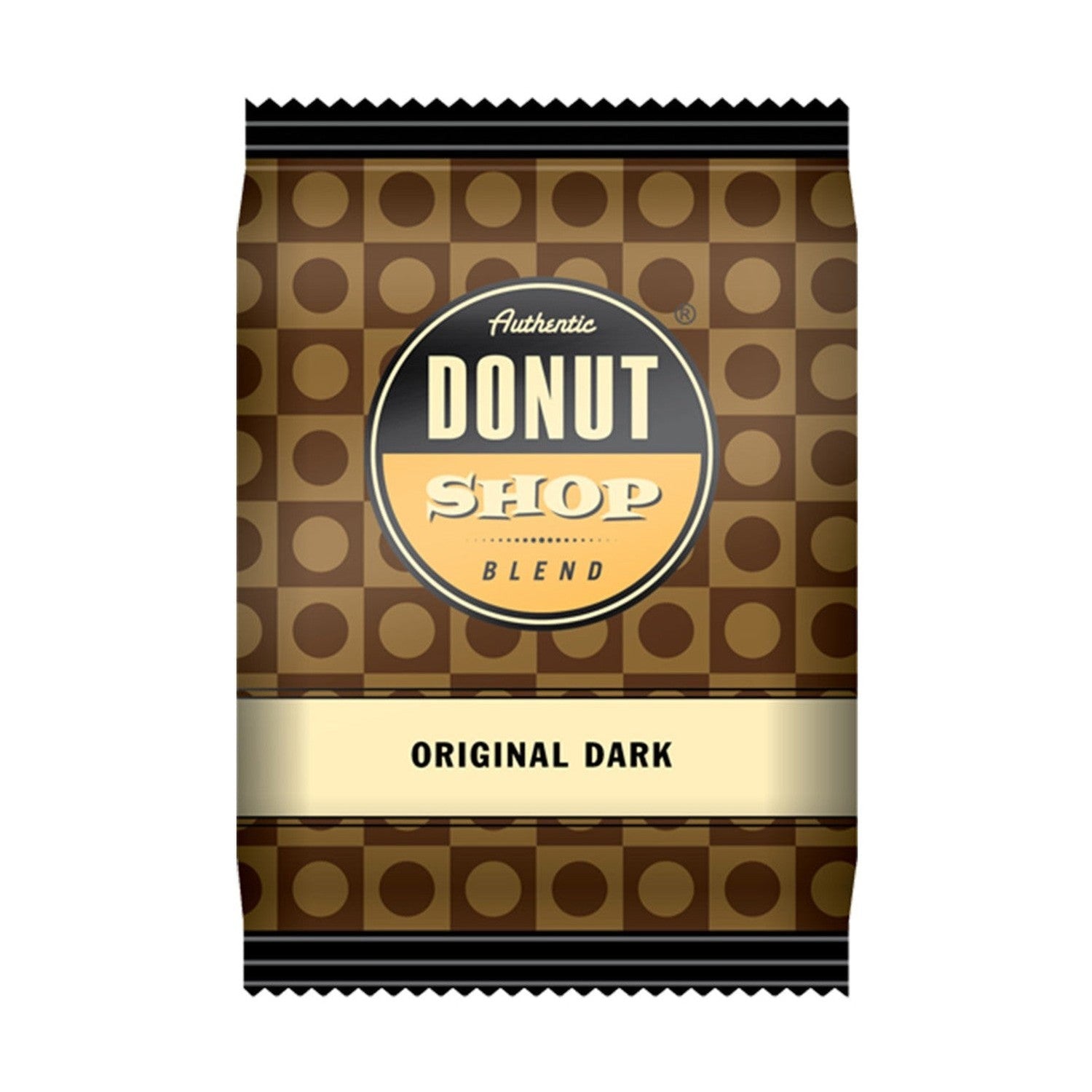 Authentic Donut Shop Original Dark Coffee Fraction Packs, 42 x 2.5 oz