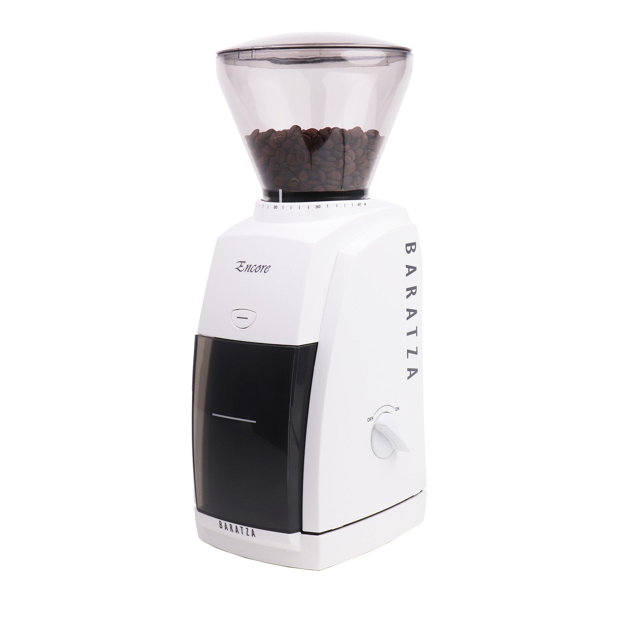 Baratza Encore Conical Burr Coffee Grinder in White – ECS Coffee