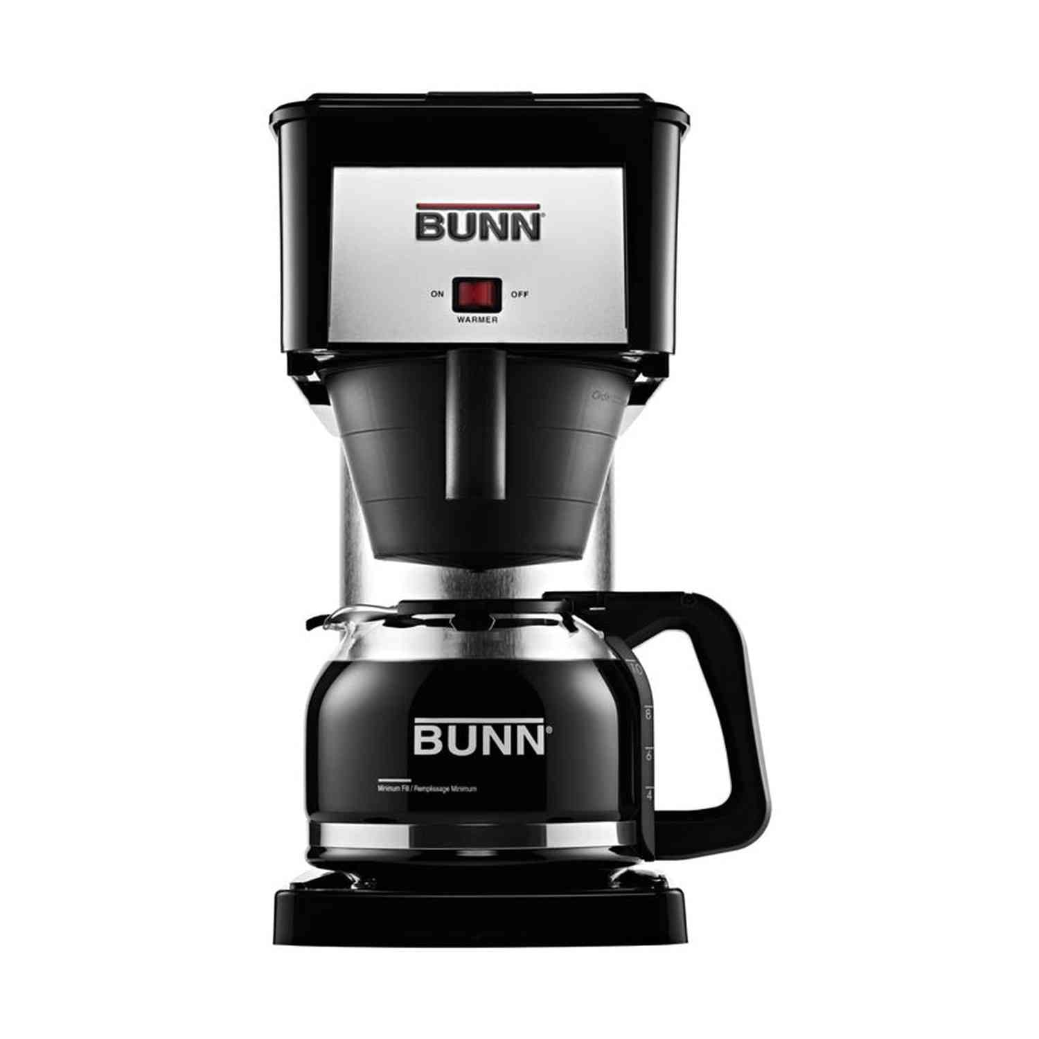 BUNN BX-Black Speed Brew 10-Cup Glass Carafe Coffee Maker #38300.0070