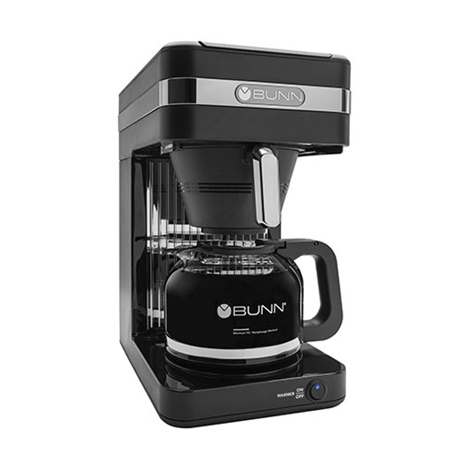 BUNN CSB2-B Speed Brew 10 Cup Coffee Maker, Elite Black #52700.0302