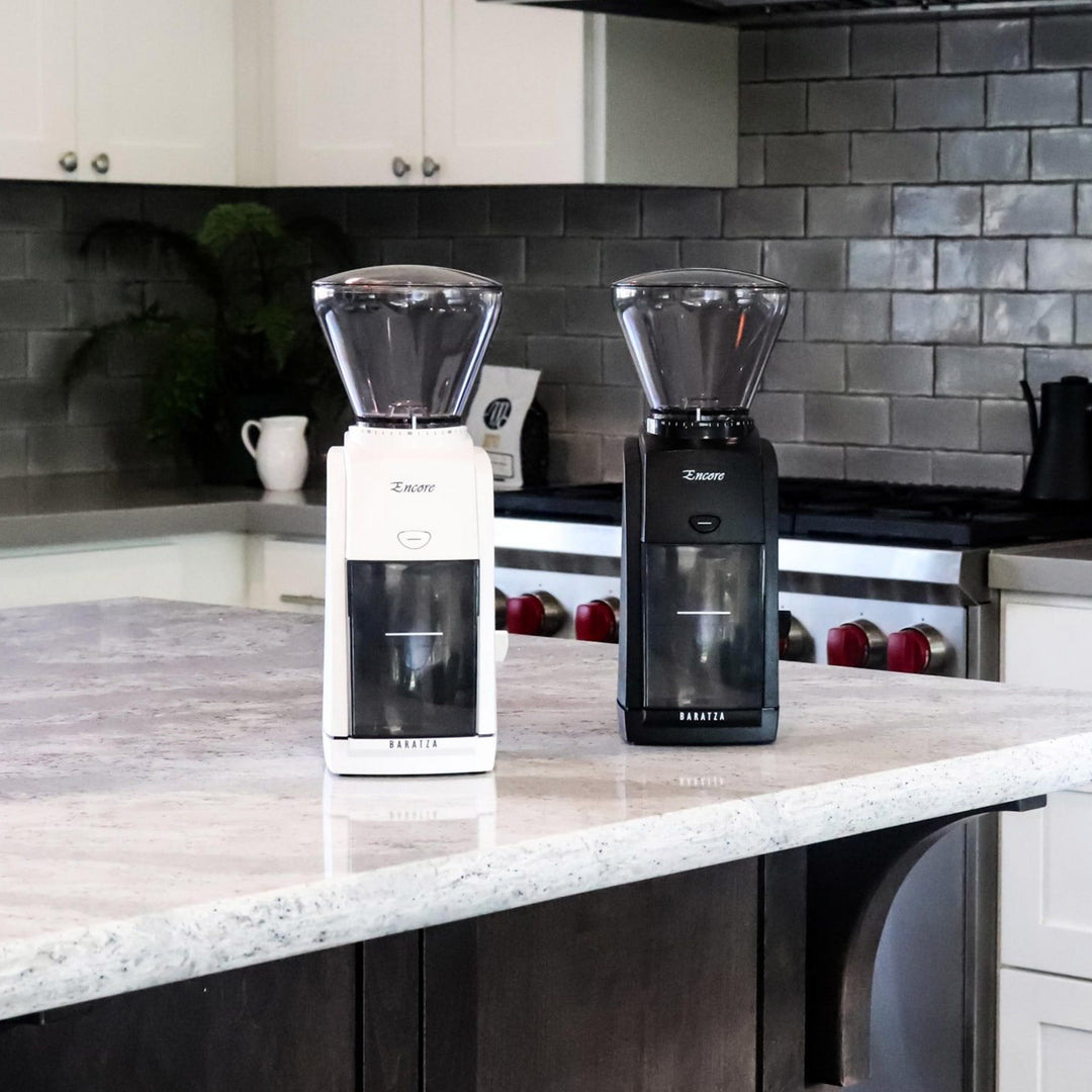 Baratza Encore Conical Burr Coffee Grinder, White