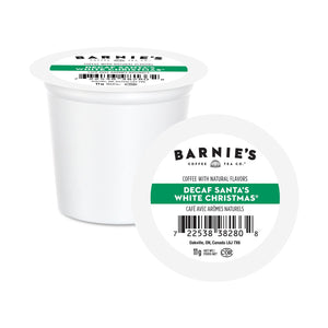 Barnie's Decaf Santa's White Christmas Single Serve Coffee, 24 Pack