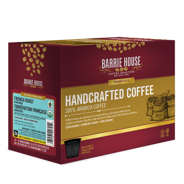 Barrie House French Roast Single Serve Coffee 24 Pack