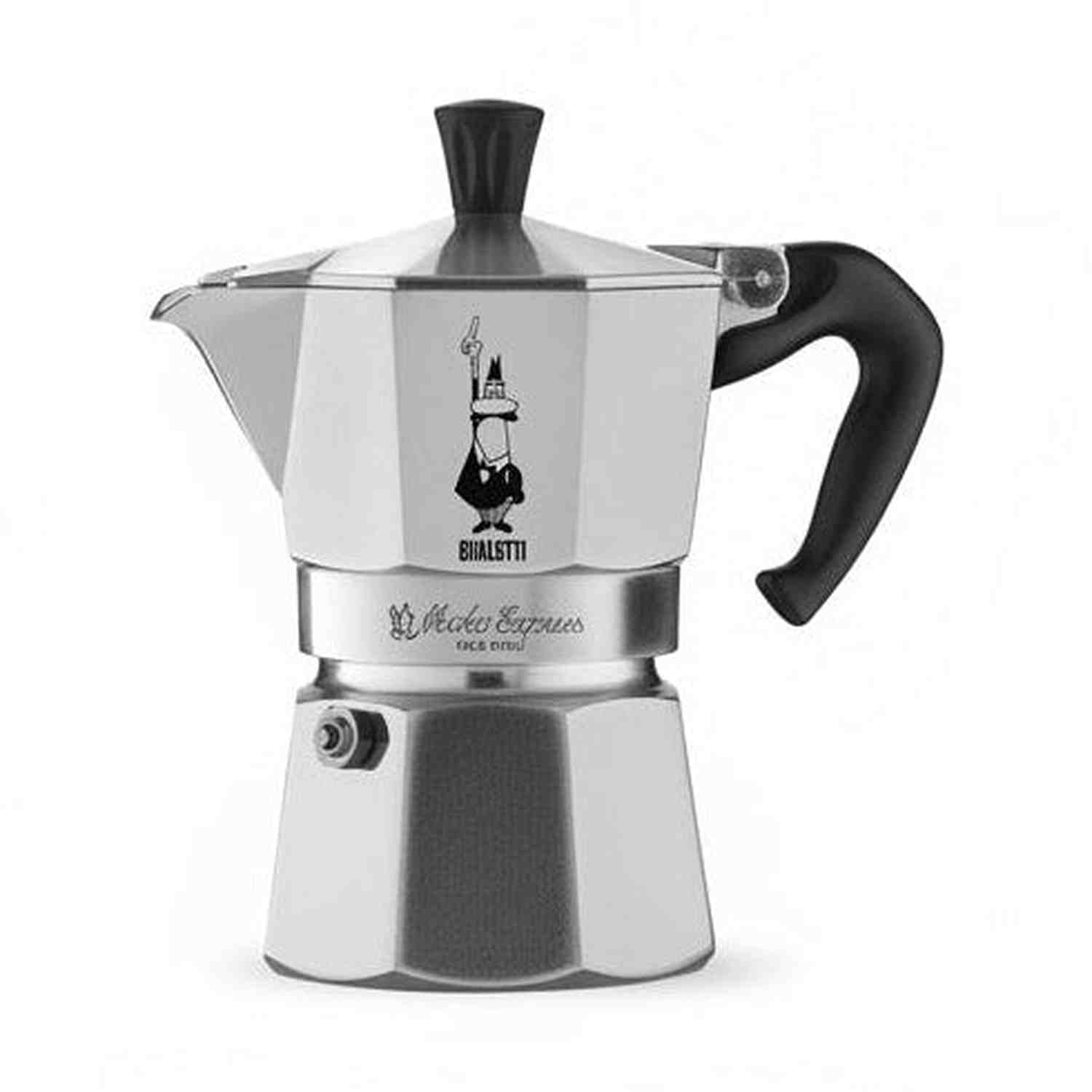Bialetti Moka Express 3-Cup Stovetop Espresso Maker