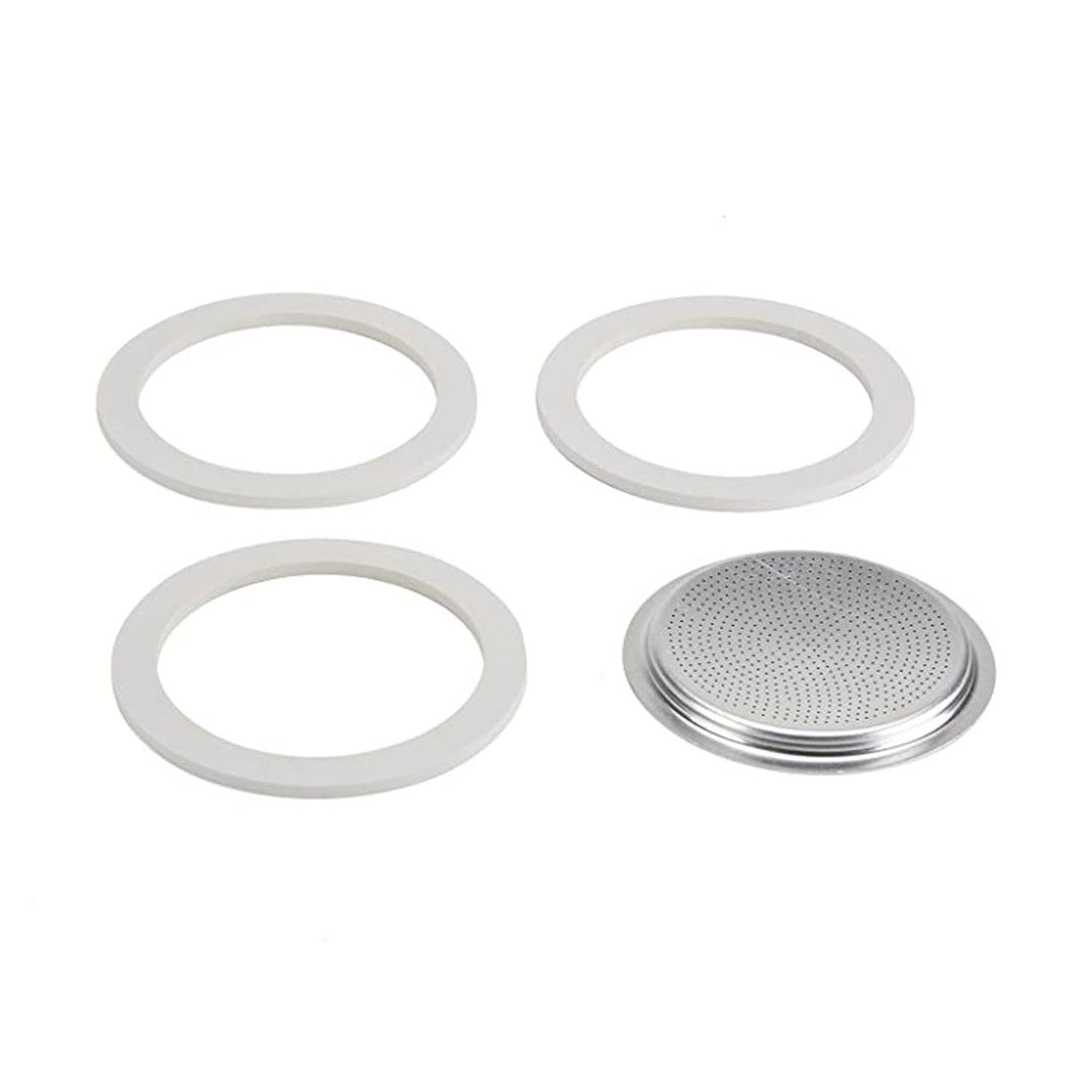 Bialetti Moka Express 9-Cup Replacement Gaskets, 3 Pack