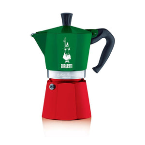 Bialetti Moka Express Italia Stovetop Espresso Maker, 6 Cup