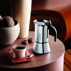 Bialetti Venus Stainless Steel Stovetop Espresso Maker 4 Cup