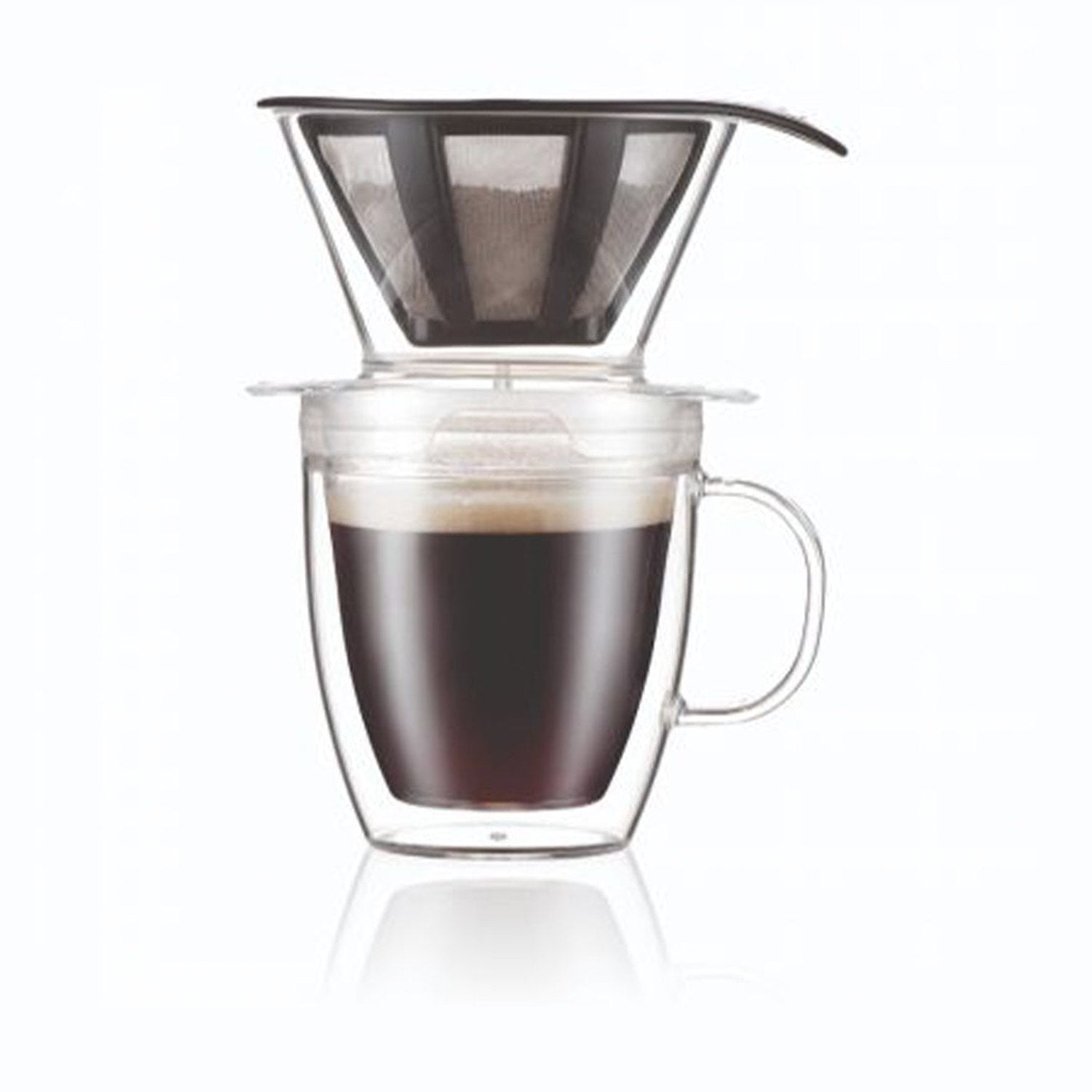 Bodum Pour Over Coffee Dripper Set with Mug, 12 oz