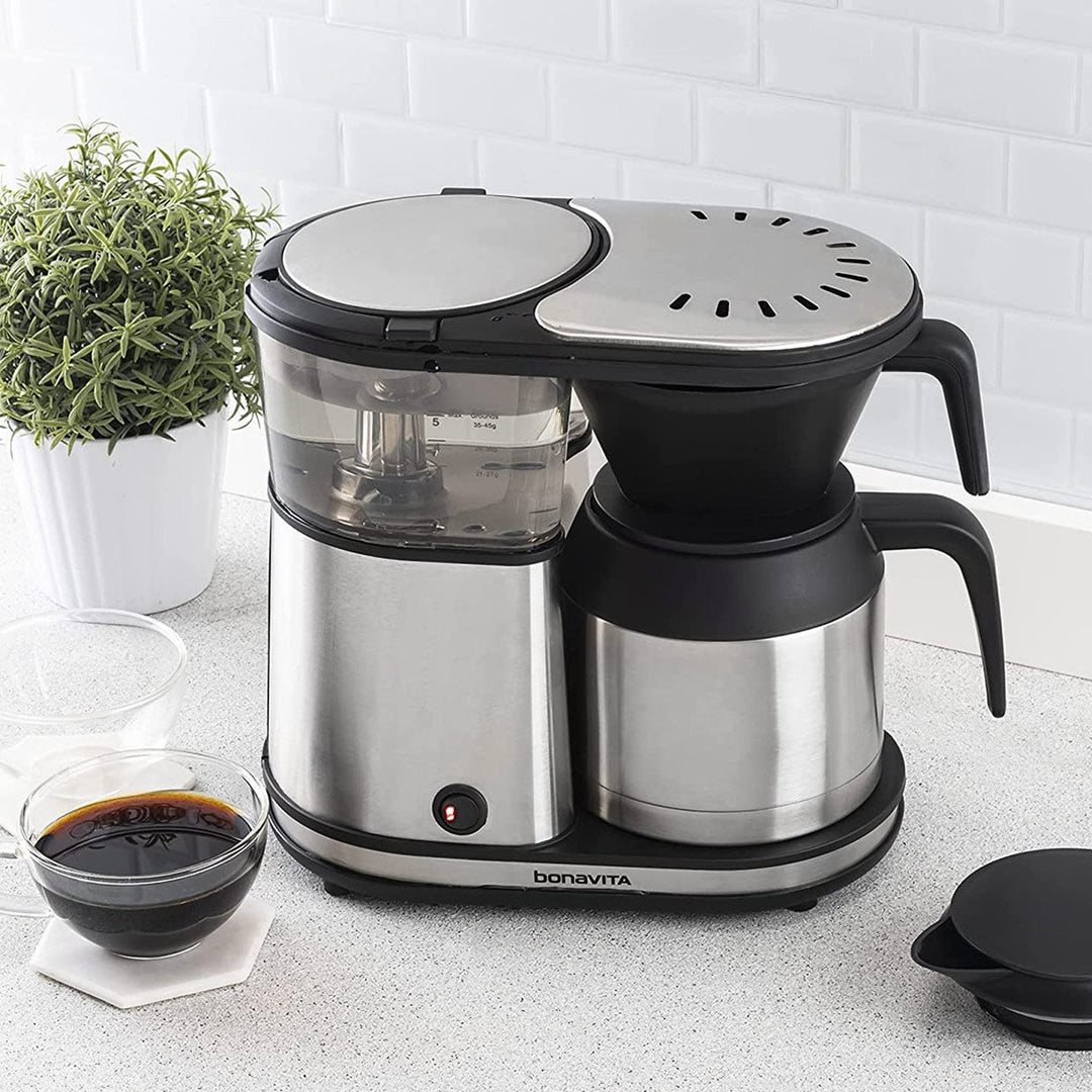 Open Box | Bonavita 5 Cup Stainless Steel Carafe Coffee Brewer 
