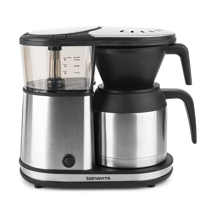 Open Box | Bonavita 5 Cup Stainless Steel Carafe Coffee Brewer 