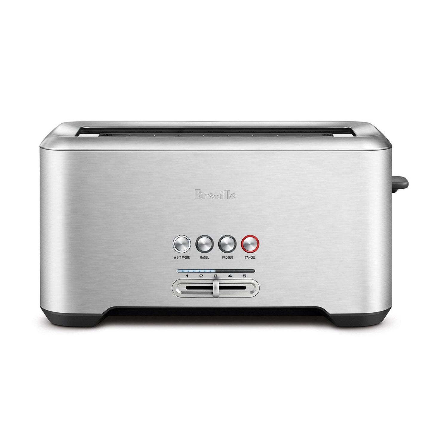Breville 'A Bit More' 4-Slice Toaster, Brushed Stainless Steel